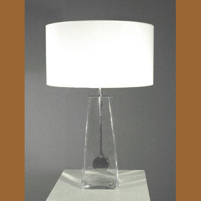 06022000  LAMP MESA CRISTAL CUADRADA S/P