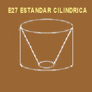E-27 Standard cylindrical