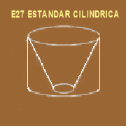 E-27 Estandar Cilindricas