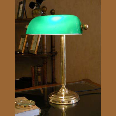 95045101  LAMPARA MESA DESPACHO C/VERDE